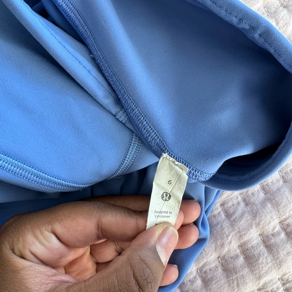 Women's Blue Leggings - Picture 3 of 5